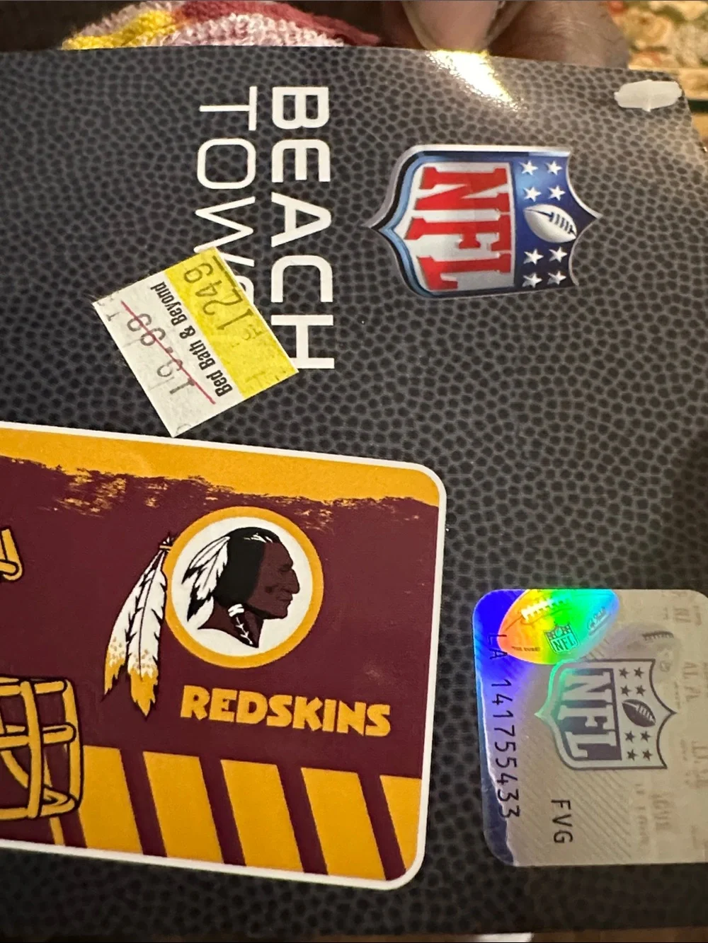 NFL official looking